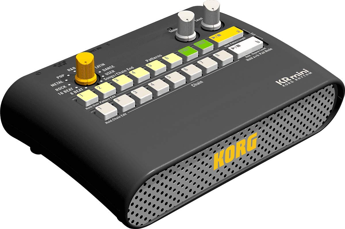 【中古】【非常に良い】KORG(コルグ) リズム・ボックス KR mini リズムフレーズ内蔵/個人練習に最適/ヘッドホン・スピーカー端子搭載/電池駆動可