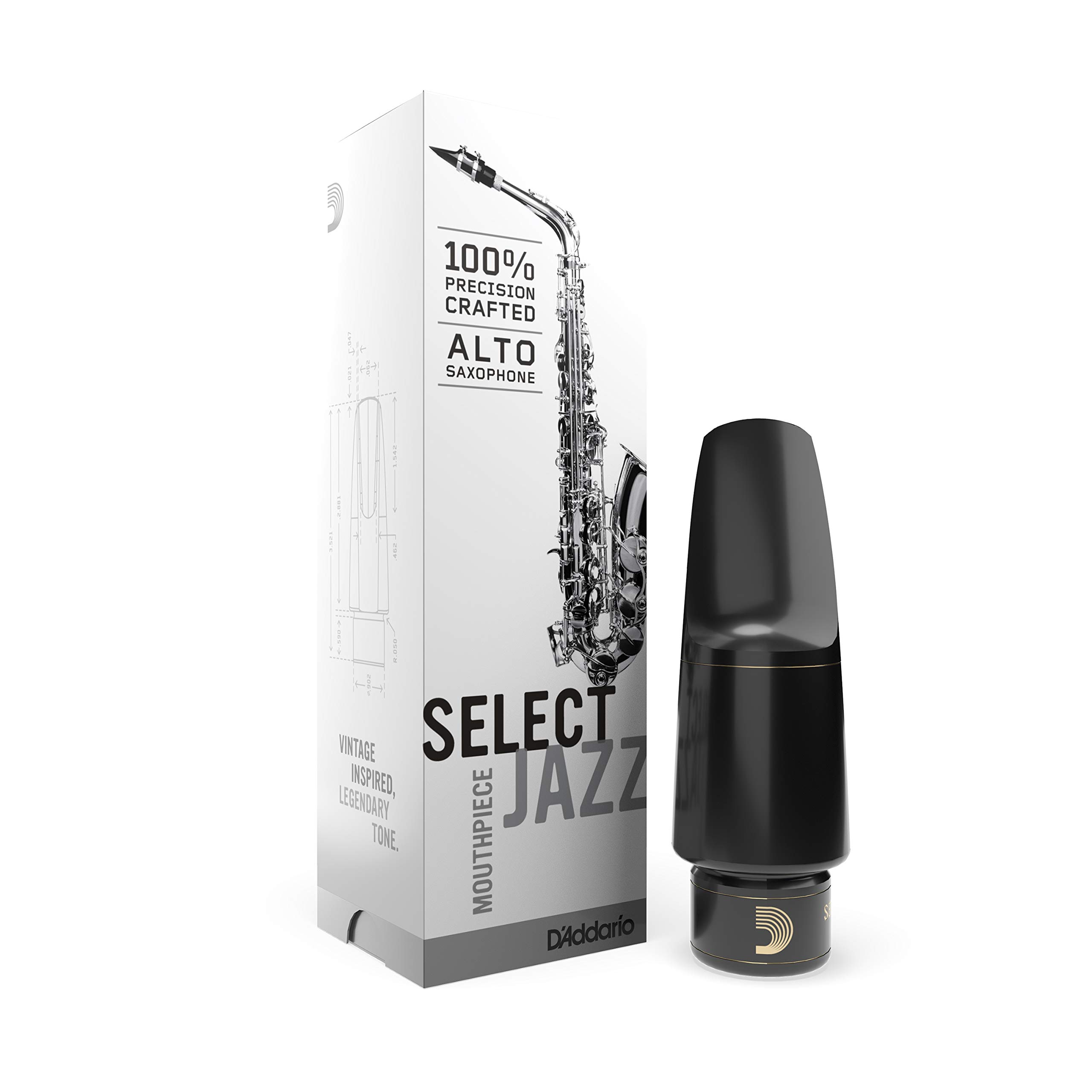 【中古】【非常に良い】DAddario WoodWinds ダダリオ マウスピース アルトサックス用 SELECT JAZZ MJS-D7M