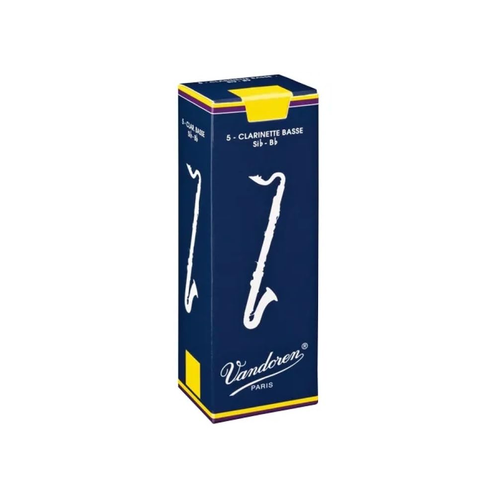 【中古】【非常に良い】Vandoren CR1235 バスクラリネットリード トラディショナル［3.5］