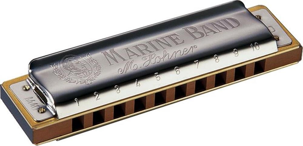 【中古】【非常に良い】HOHNER Marine Band 1896/Bフラット マリンバンド 10ホールハーモニカ