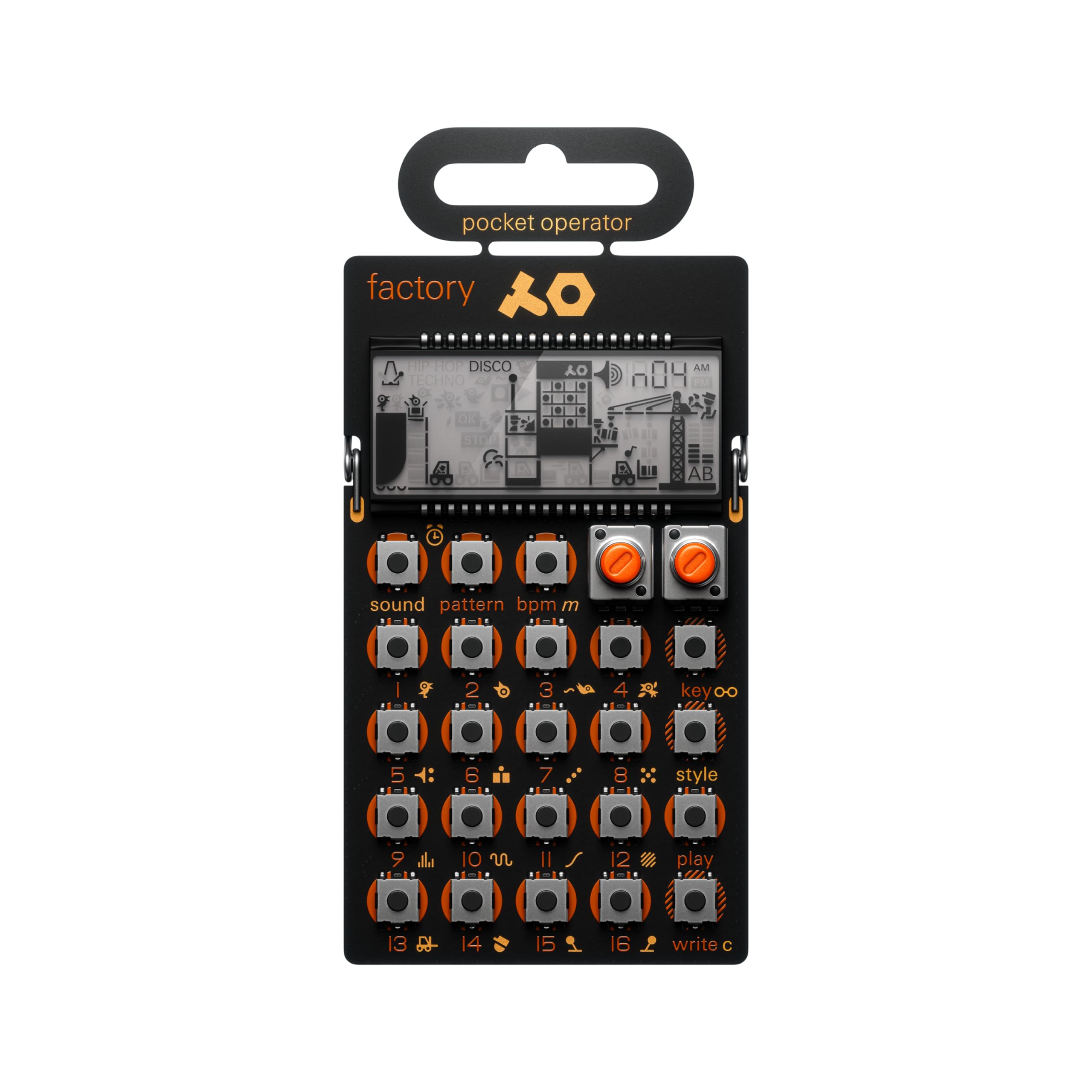 【中古】【非常に良い】 Teenage Engineering PO-16 factory ポケットオペレーター メロディ/リードシンセ TE010AS016