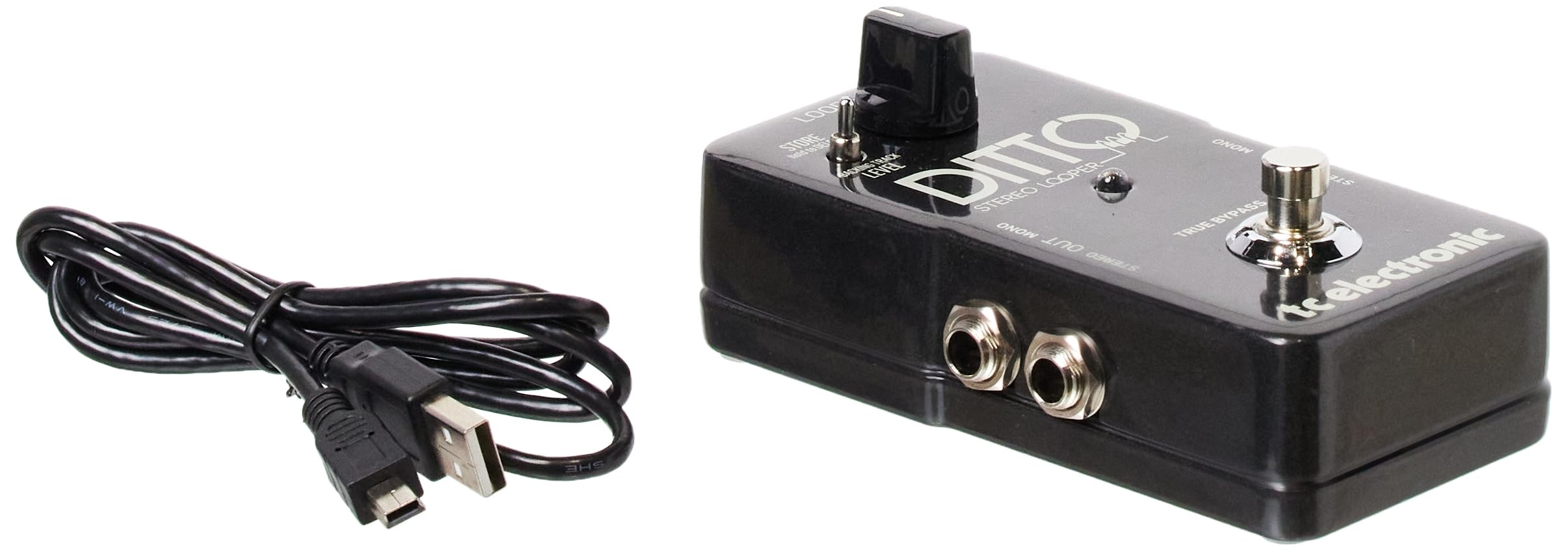 【中古】【非常に良い】tc electronic ステレオ ルーパー DITTO STEREO LOOPER gray
