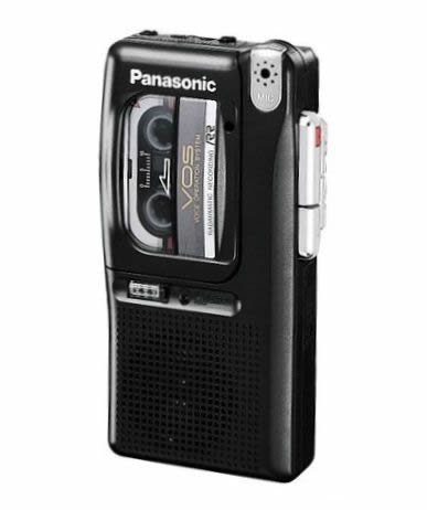 【中古】【非常に良い】Panasonic マイクロカセットレコーダー RN-502-K ブラック｜スカイマーケットプラス
