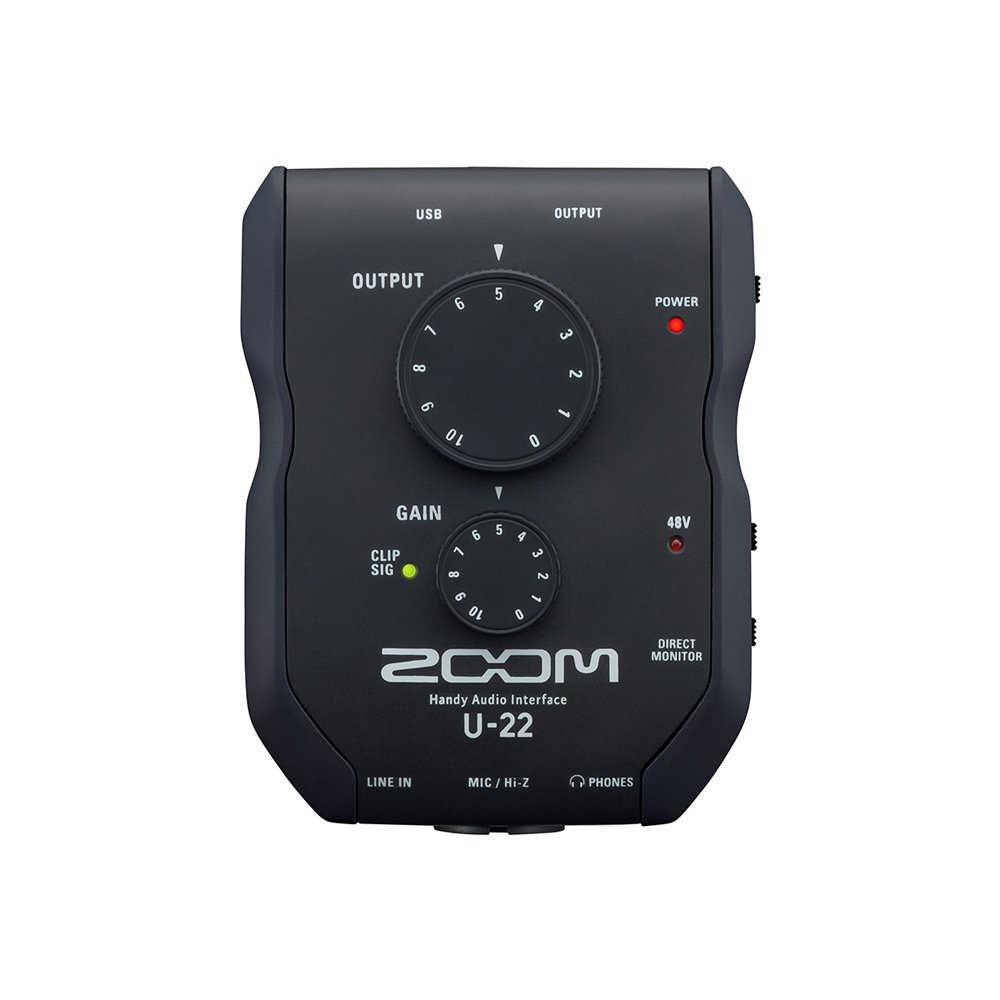 【中古】【非常に良い】ZOOM ズーム ハンディポータブルオーディオインターフェイス iPad対応 2イン/2アウト 電池駆動 【メーカー3年延長保証付】 U-22|スカイマーケットプラス