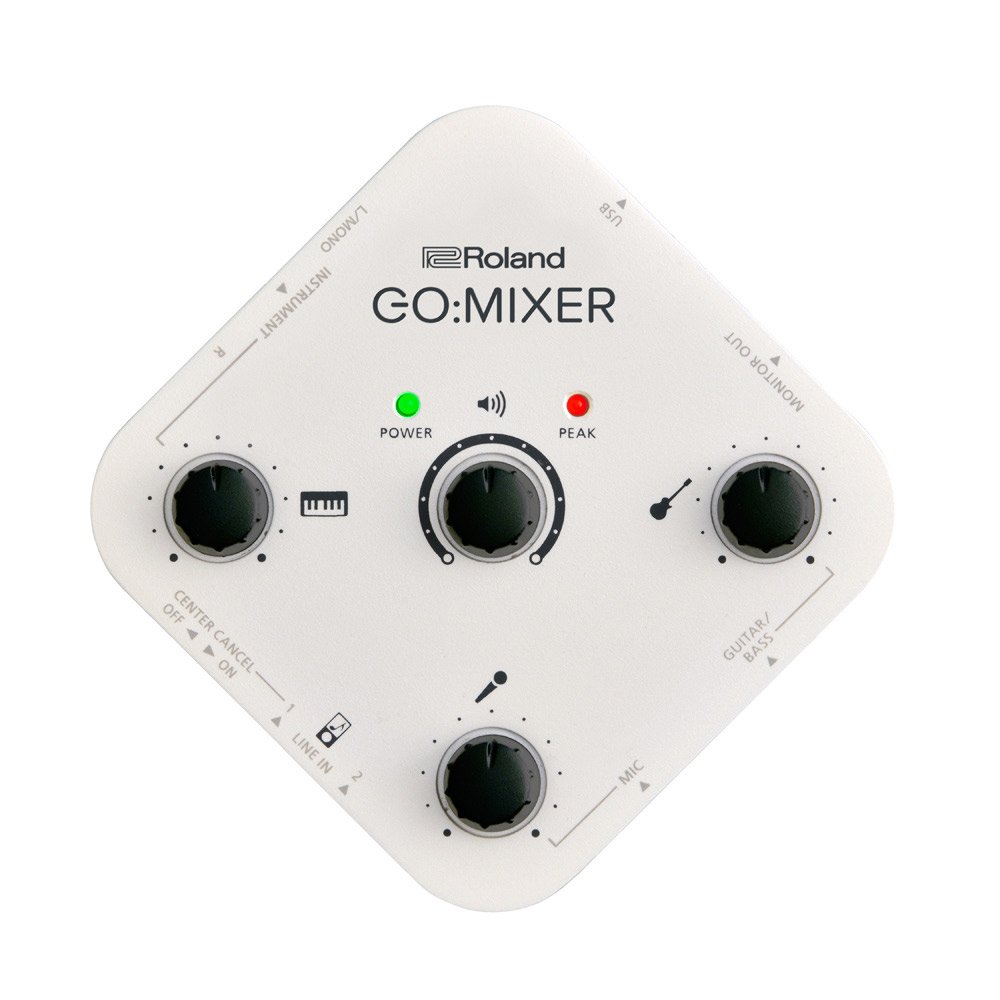 【中古】【非常に良い】ROLAND GO:MIXER スマートフォン用 オーディオミキサー