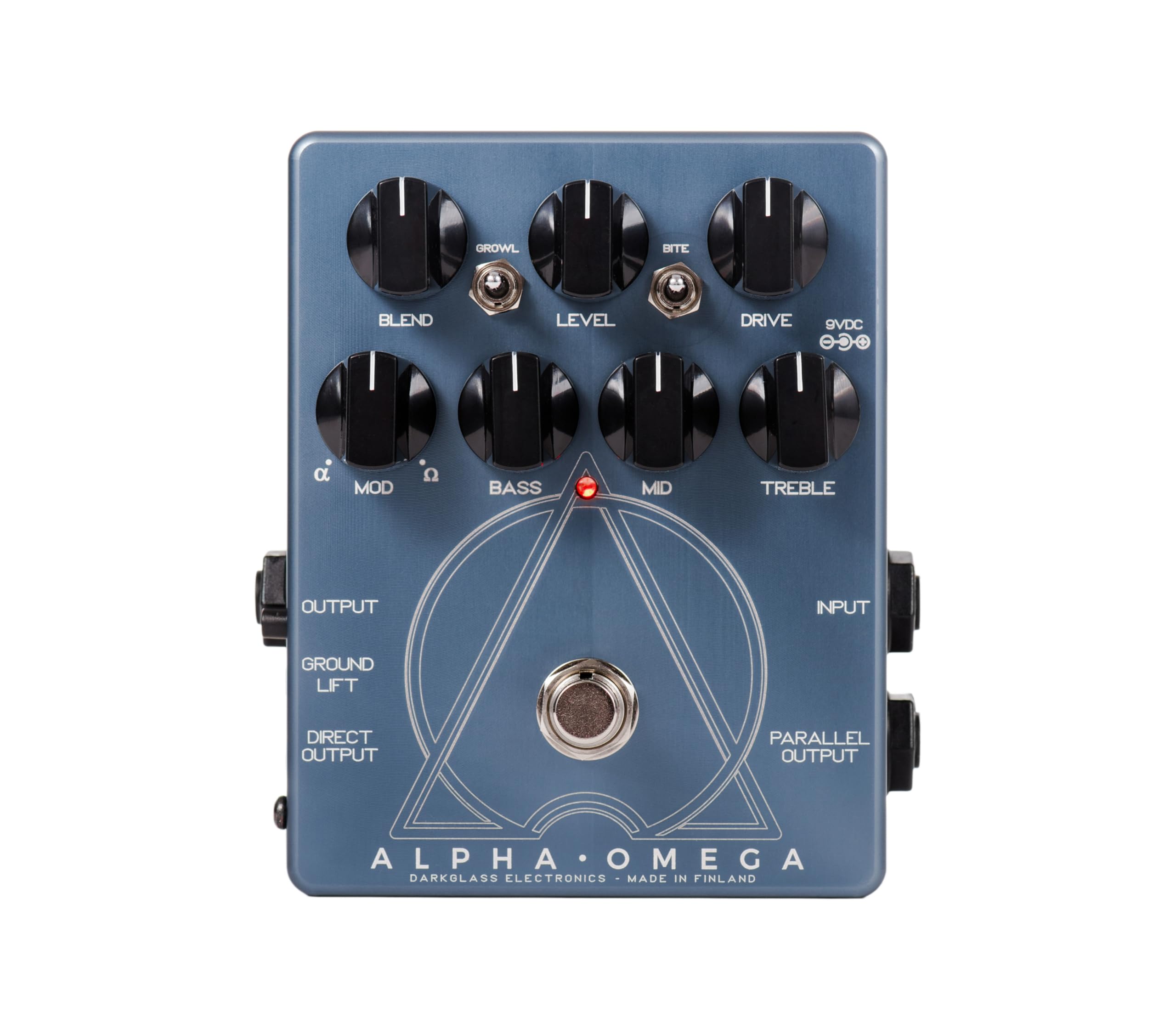 【中古】【非常に良い】Darkglass Electronics ダークグラスエレクトロニクス エフェクター ベース用オーバードライブ/プリアンプ Alpha Omega｜スカイマーケットプラス