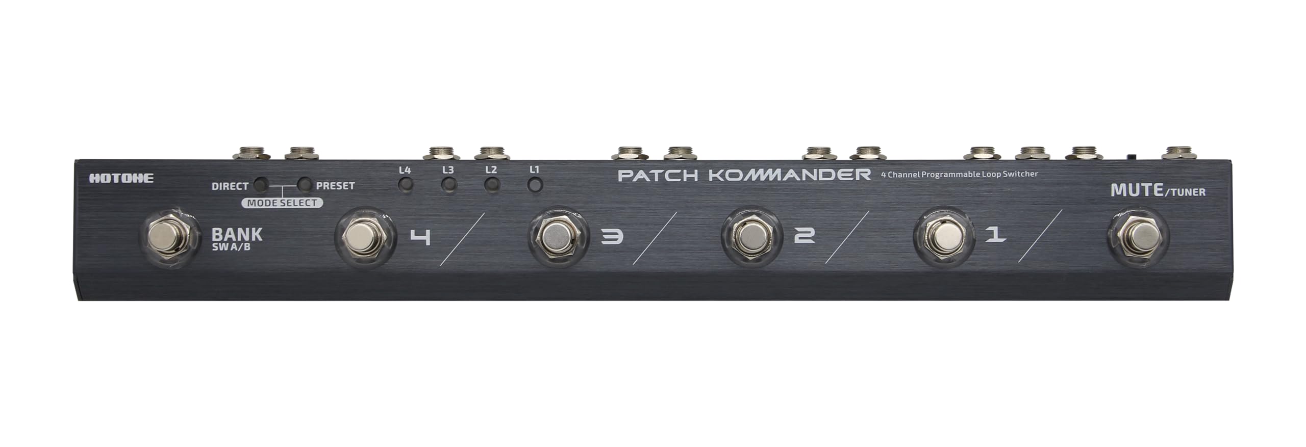 【中古】【非常に良い】HOTONE PATCH KOMMANDER LS-10 4チャンネル・プログラマブル・ループ・スイッチャー[]｜スカイマーケットプラス