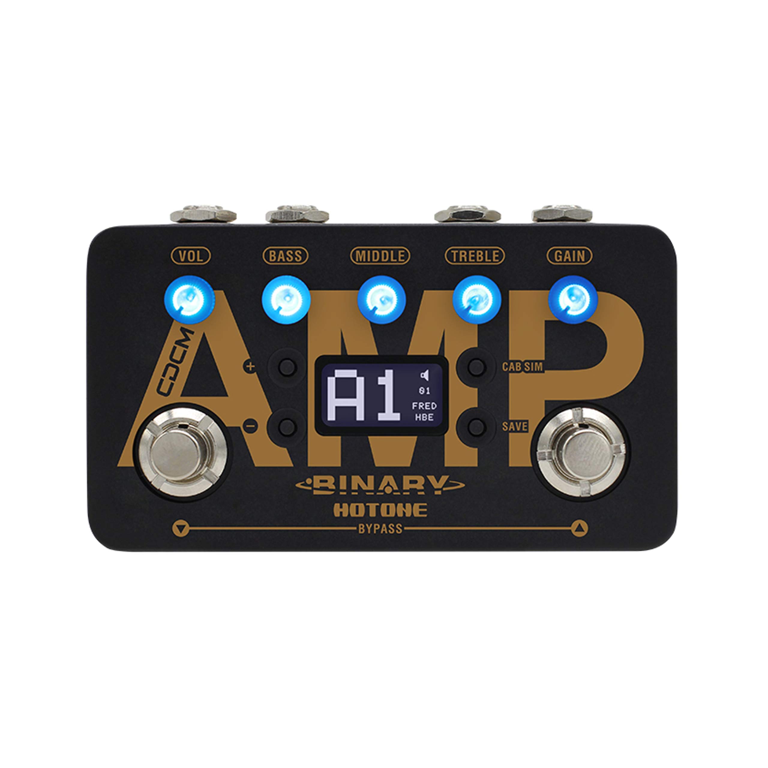 【中古】【非常に良い】HOTONE BINARY AMP CDCMデュアルDSP・アンプ・シュミレーター[]