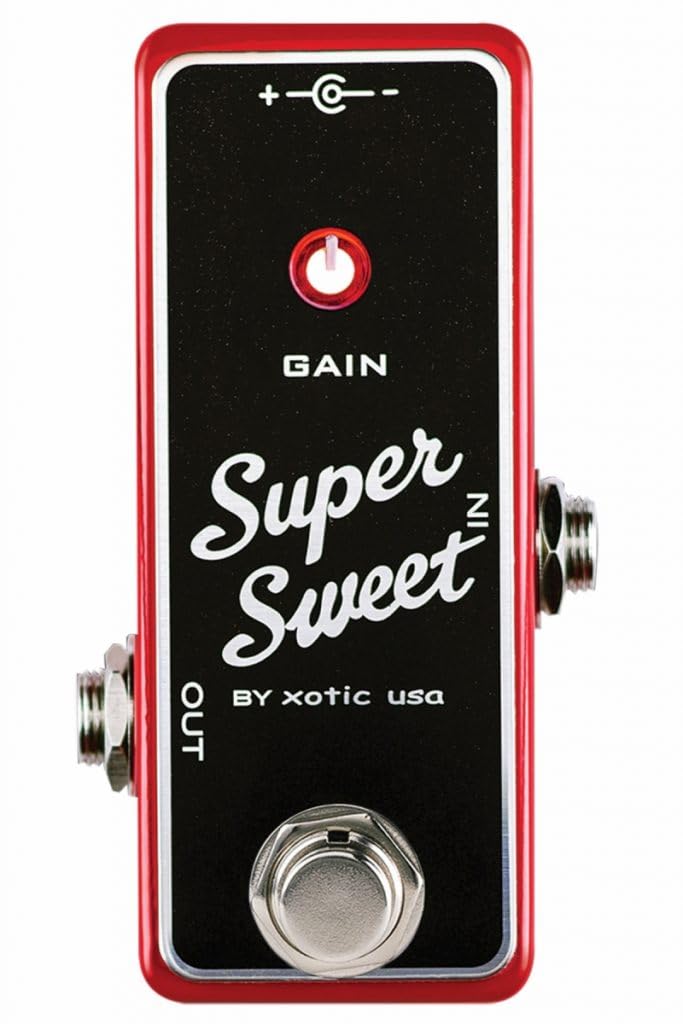 【中古】【非常に良い】Xotic エキゾチック エフェクター ブースター Super Sweet Booster (SSB)