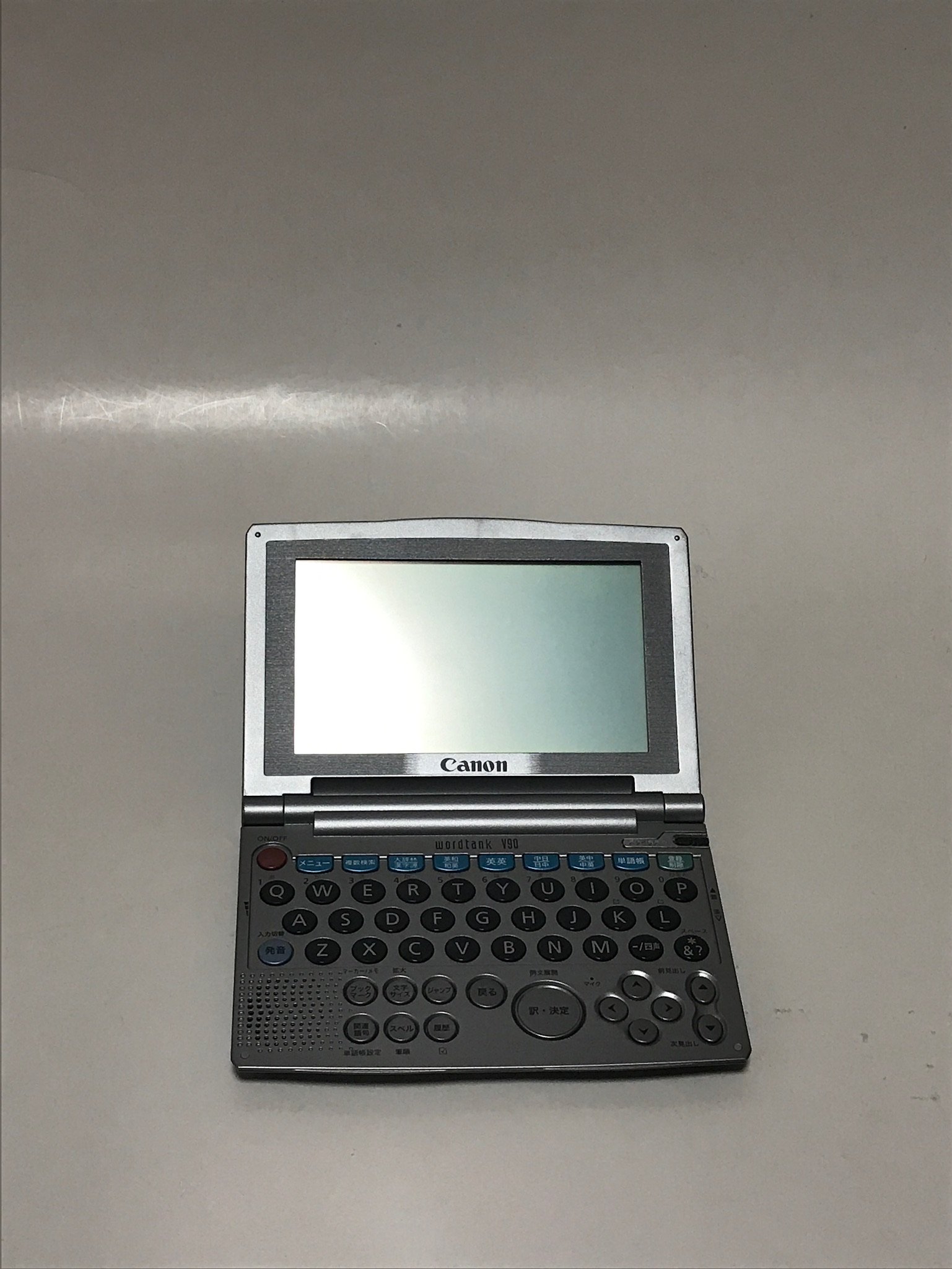 【中古】【人並み外れたに好いたらしい】CANON wordtank V90 (22コンテンツ 第2外国語 中国語 発する役立つこと)