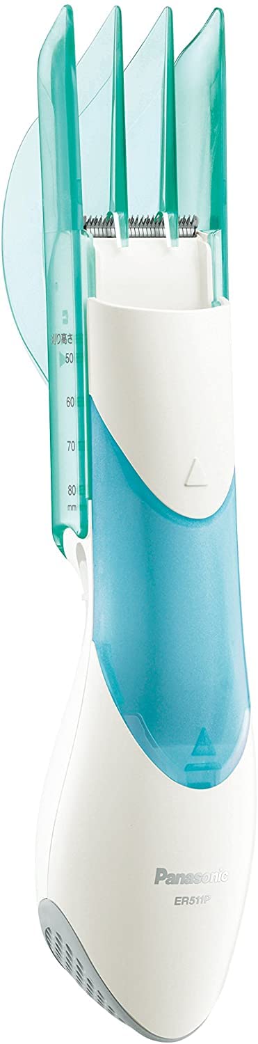 【中古】【非常に良い】パナソニック バリカン ヘアカッター 緑 ER511P-G｜スカイマーケットプラス