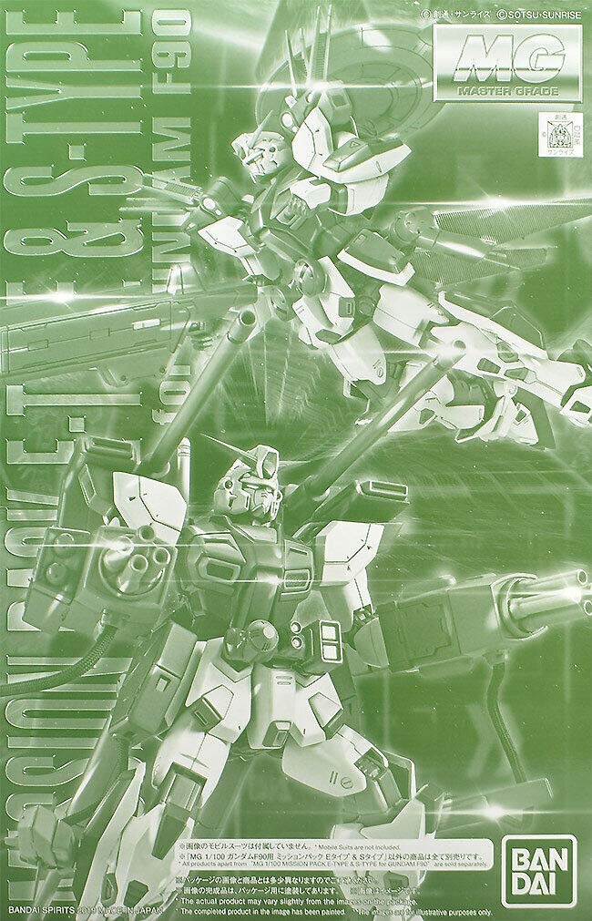 【中古】【非常に良い】BANDAI MG 1/100 ガンダムF90用 ミッションパック Ｅタイプ＆Ｓタイプ