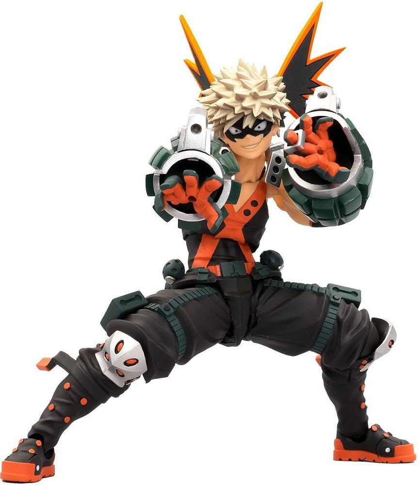 【中古】【非常に良い】海洋堂 figurecomplex AMAZING YAMAGUCHI 爆豪勝己 Bakugo Katsuki 約155mm ABS&PVC製 塗装済アクションフィギュア リボルテック