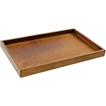 【中古】【輸入品・未使用】Gedy PA06-31 Brown Finish Bathroom Tray