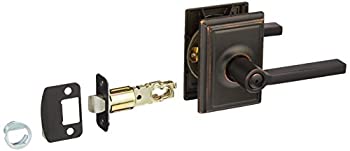 【中古】【輸入品・未使用】Schlage f40-lat-add LatitudeリバーシブルプライバシードアLeverset with the Addison R %ｶﾝﾏ% Aged Bronze