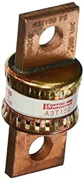 【中古】【インポート品・未当て嵌める】Mersen A3T Fast Acting/Class T Fuse, 300VAC/160VDC, 200kA AC/50kA DC,150 Ampere, 1-1/16 Diameter x 2-7/16 Length by Me