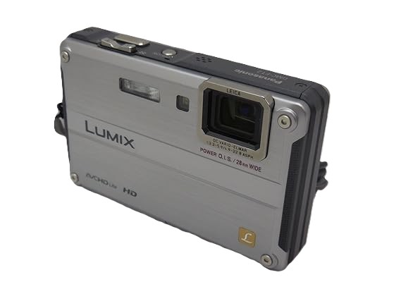 【中古】【似つかわしい】パナソニック デジタル写真機 ルミックス ソリッドシルバー DMC-FT2-S