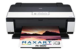 【中古】EPSON MAXART インクジェット印刷人 PX-5600 A3ノビ相応う PX-P/K3インキ積み上げる 8色えの具インキ 6g7v4d0