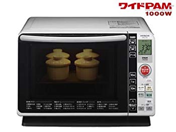 【中古】HITACHI ワイドPAM1000W オーブンレンジ MRO-JF6-H g6bh9ry｜スカイマーケットプラス
