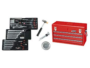 【中古】KTC 9.5sq.工具セット(チェストケース) SK3650X tf8su2k|スカイマーケットプラス