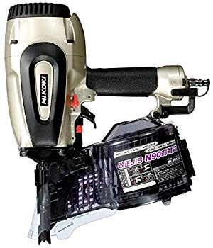 【中古】【人並み外れたに好いたらしい】HiKOKI(ハイコーキ) 旧日立工機 渦状文釘打機 鉄条65~90粍 切り換えるJIS N90釘相応う 単発/年代順の継続殴ることうつり変わり NV90AB3 d2ldlup
