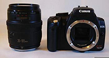 【中古】【非常に良い】Canon EOS KISS デジタル N ブラック ボディ EF-S 18-55 USM kit 2zzhgl6|スカイマーケットプラス