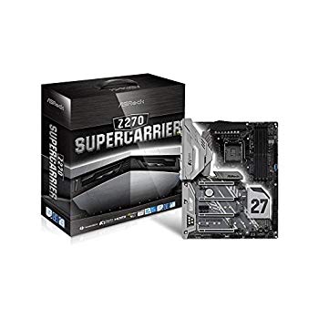 【中古】ASRock Intel Z270心付け書き割り積み上げる ATX母ちゃんゲーム盤 Z270 SuperCarrier dwos6rj