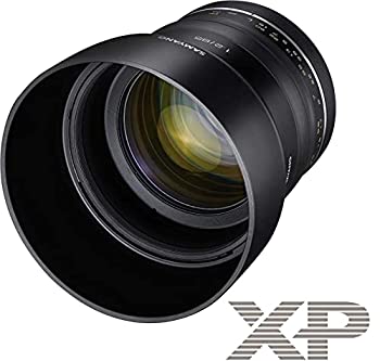 【中古】SAMYANG 単焦点中望遠レンズ XP 85mm F1.2 マニュアルフォーカス キヤノン EF AE用 電磁絞り対応 フルサイズ対応|スカイマーケットプラス