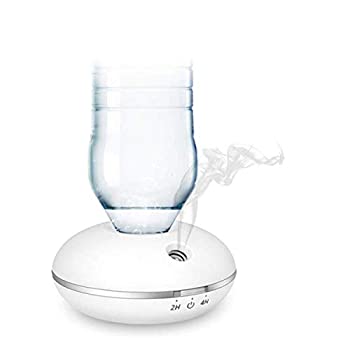 【中古】個人用 加湿器 卓上 超音波式 USB 卓上加湿器 除菌 静か 空気浄化機 持ち運び便利 オフィス 子供部屋 車載 家庭用 花粉対策に 乾燥防止 空焚き防