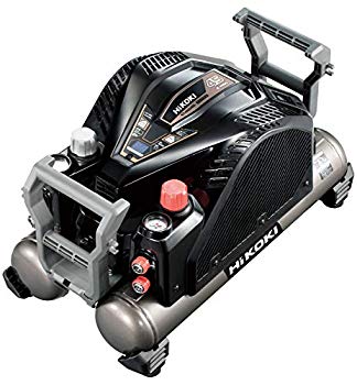 【中古】HiKOKI(ハイコーキ) 旧日立工機 釘打機用エアコンプレッサ タンク容量12L タンク内圧45気圧 高圧/一般圧対応 セキュリティ機能なし EC1445H3(TN) z2zed1b｜スカイマーケットプラス