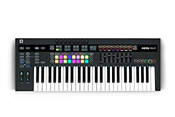 【中古】novation 49SL MkIII 8トラックシーケンサー搭載 MIDIキーボード 49鍵盤仕様 mxn26g8