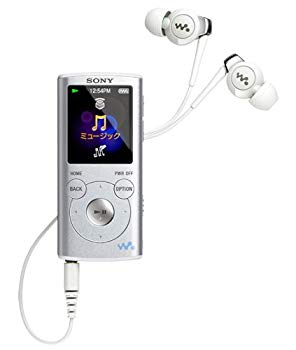 【中古】【人並み外れたに好いたらしい】SONY ウォークマン E続きもの [記憶装置印字機] 4GB しろがね色 NW-E053/S wgteh8f