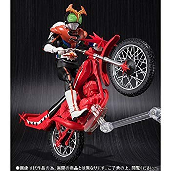【中古】S.H.Figuarts 仮面ライダーストロンガー 全高約14cm & カブトロー 全長約19cm セット ABS&PVC製 フィギュア w17b8b5