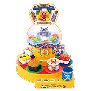 【中古】ジョイパレット(JOYPALETTE) アンパンマン カプセルくるくるお皿でポン! たのしい回転ずし DX n5ksbvb