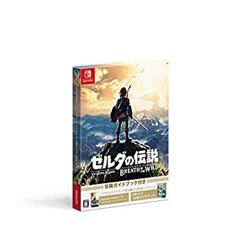 【中古】ゼルダの伝説 ブレス オブ ザ ワイルド ~冒険ガイドブック付き~ - Switch mxn26g8
