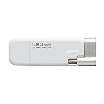 【中古】ロジテック 雷火 USB記憶装置 16GB LMF-LGU216GWH