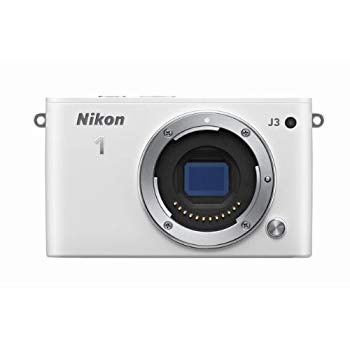 【中古】【非常に良い】Nikon ミラーレス一眼 Nikon 1 J3 ボディー ホワイト N1J3WH khxv5rg