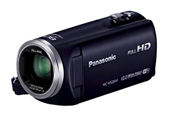【中古】パナソニック デジタルハイビジョンビデオカメラ V520 内蔵メモリー32GB ダークネイビー HC-V520M-A khxv5rg