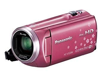 【中古】【非常に良い】パナソニック デジタルハイビジョンビデオカメラ V520 内蔵メモリー32GB ピンク HC-V520M-P khxv5rg