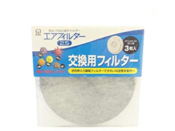 【中古】クリタック 空気清浄 給気口用 エアフィルター2.5 交換用フィルター 3枚入 AIF-5038 9jupf8b