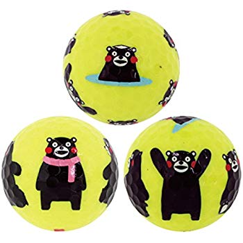 【中古】くまモン マスコットゴルフボール(3個入り) 9jupf8b