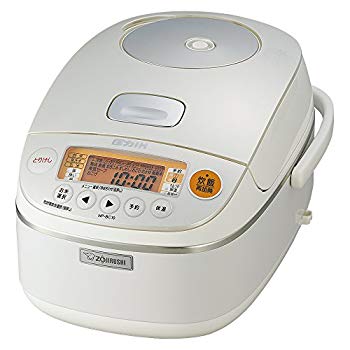 【中古】象印 圧力IH炊飯器 5.5合 ホワイト NP-BC10-WA d2ldlup|スカイマーケットプラス