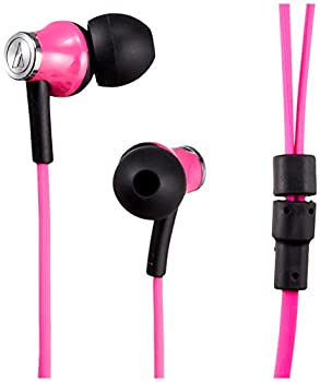 【中古】【非常に良い】audio-technica カナル型イヤホン ピンク ATH-CK330M PK