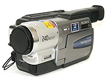 【中古】SONY ソニー　CCD-TRV86PK　ハイエイトビデオカメラ　(VideoHi8/8mmビデオカメラ/ハンディカム)　Hi8方式　ナイトショット機能 w17b8b5