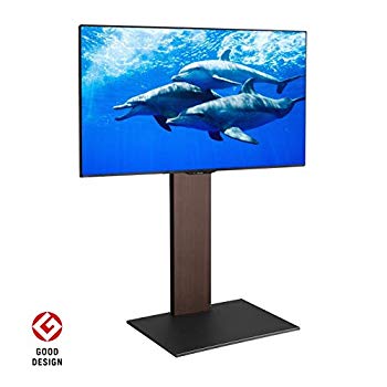 【中古】ハイタイプ・背面収納付 壁よせTVスタンド ウォール (V2 ハイタイプ ウォールナット) ggw725x｜スカイマーケットプラス