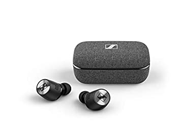【中古】【非常に良い】Sennheiser ゼンハイザー Bluetooth 完全ワイヤレスイヤフォン MOMENTUM True Wireless 2, M3IETW2 BLACK ノイズキャンセリング、LDSアンテナ、B｜スカイマーケットプラス