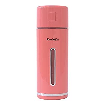 【中古】【非常に良い】東洋ケース 加湿器MINI HUMIDIFIER レトロ コーラルピンク 5.4×5.4×15.2cm MHUM-RT-PK
