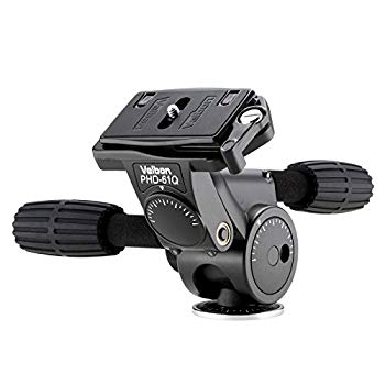 【中古】Velbon 3Way雲台 PHD-61Q 中型 底面径53mm コマ止め方式 クイックシュー対応 マグネシウム製 470423 bme6fzu