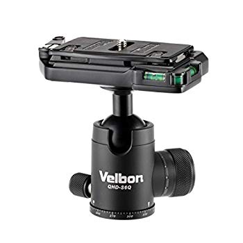 【中古】Velbon 自由雲台 QHD-S6Q 中型 底面径42mm コマ止め方式 トルク調整対応 クイックシュー対応 アルミ製 471659 dwos6rj｜スカイマーケットプラス