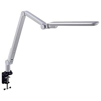 【中古】パナソニック LED学習机照明ランプ（ライトシルバーメタリック仕上）Panasonic SQ-LC516-W負けず劣らず品 SQ-LC526-W z2zed1b